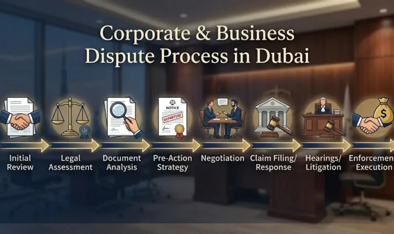 Corporate & Business Dispute Process in Dubai
