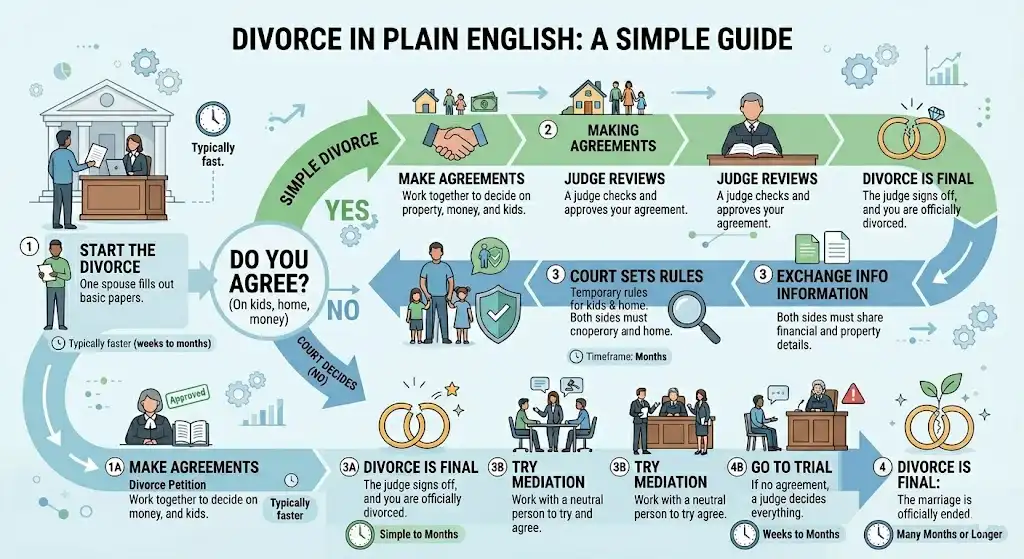 Divroce Proccess explained in Duba UAE