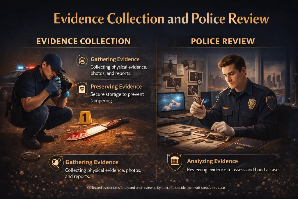 Evidence Gathering and Police investigation